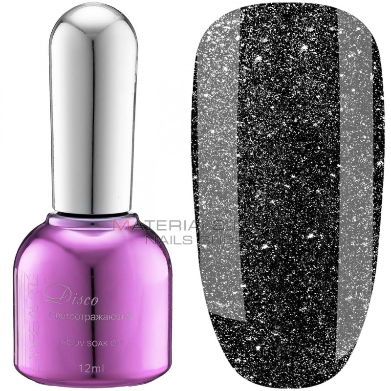 Гель-лак світловідбиваючий Lilly Beaute Disco Gel № 01 Гель-лак світловідбиваючий Lilly Beaute Disco Gel № 01