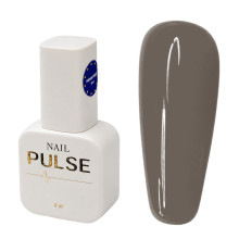 Гель-лак NAIL PULSE Gel Polish №63, 8 мл темний сіро-бежевий