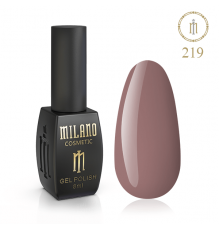 Гель лак MILANO 8 мл № 219