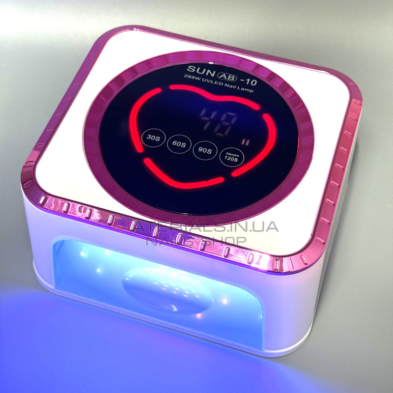 Беспроводная лампа SUN AB-10 на 288 Вт для сушки ногтей (с аккумулятором, USB)