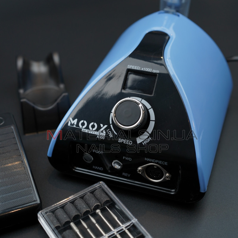 Фрезер Мокс X300 (Blue) на 50 000 об/хв і 70W.