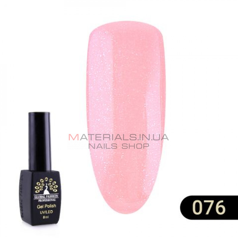Гель лак BLACK ELITE 076, Global Fashion 8 мл