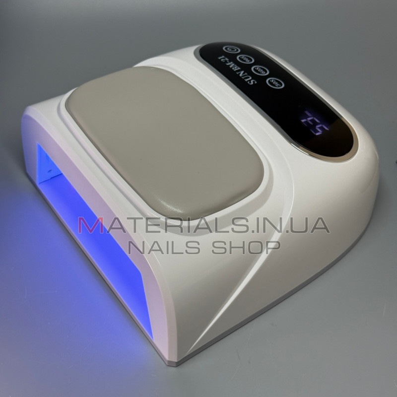Лампа для манікюру UV/LED SUN BM-21 120 Вт на акумуляторі з підлокітником