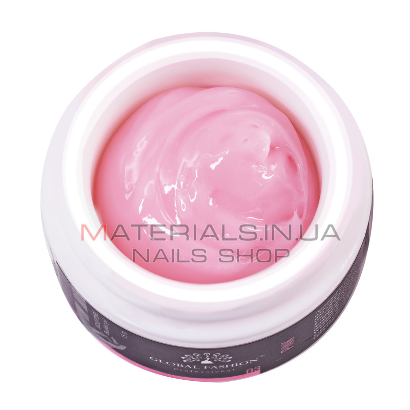 Скульптурний гель SCULPTURE BUILDER GEL 15 гр, PINK №03