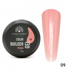 Гель для моделювання нігтів 50 г, Color Builder Gel 09- Peach