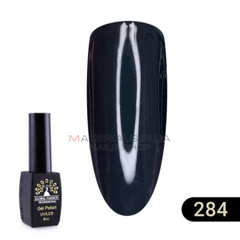 Гель лак BLACK ELITE 284, Global Fashion 8 мл Гель лак BLACK ELITE 284, Global Fashion 8 мл