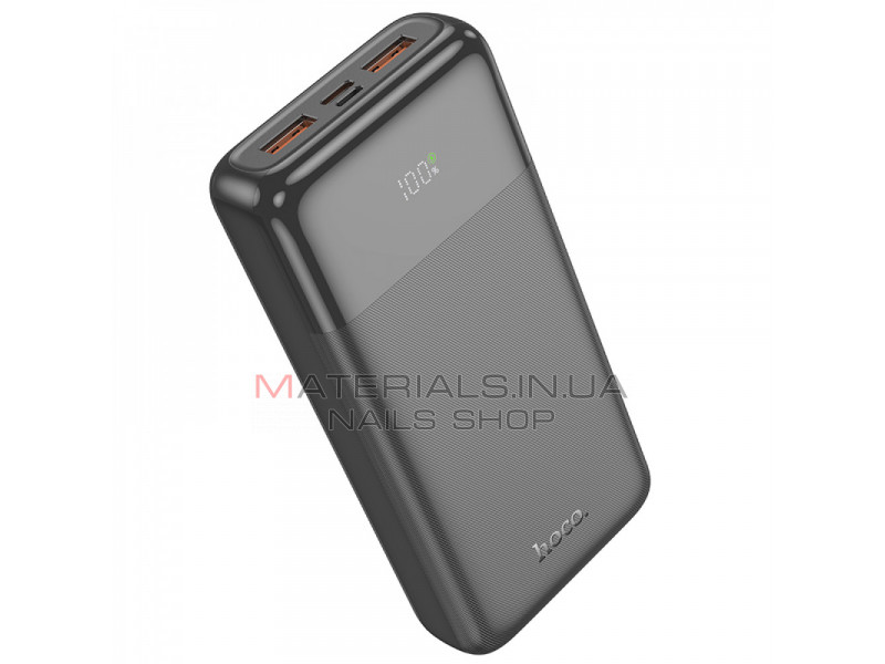 Power Bank 20000 mAh | 22.5W+PD20W — Hoco J121A — Black