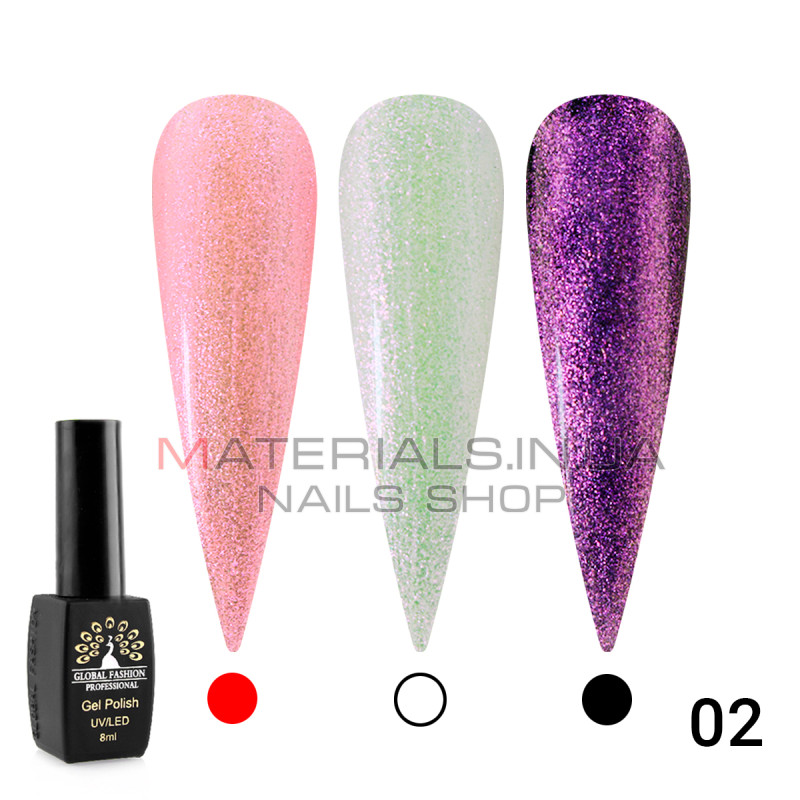 Гель лак Shine Star Global Fashion, 8 мл 02
