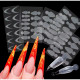 Nail Molds 12шт. (різні розміри) - Силіконові молди для дизайну нігтів та французького манікюру Дизайнер