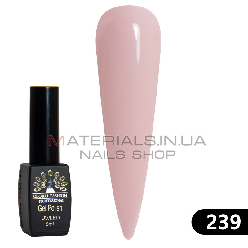 Гель лак BLACK ELITE 239, Global Fashion 8 мл