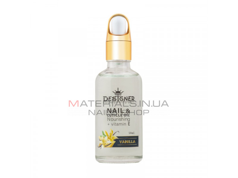 Олія для кутикули 50 мл. (Ваніль №9) - Nail&Cuticle oil від Дизайнер
