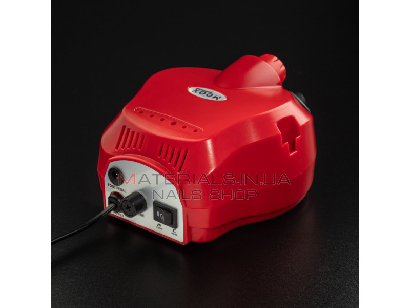 Фрезер Мокс X500 (Красный) на 45 000 об./мин. и 65W. для маникюра и педикюра
