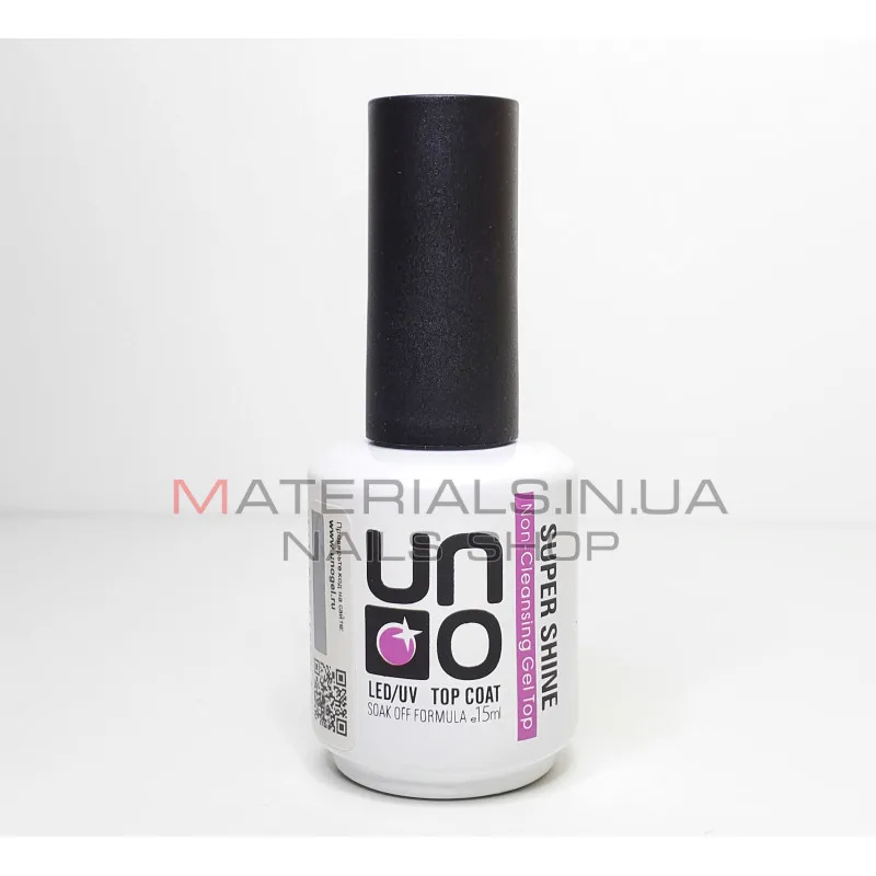 UNO Top SUPER SHINE (верхнее покрытие без липкого слоя), 15 мл