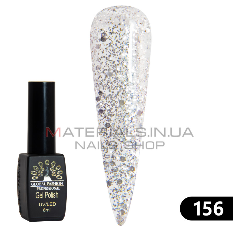 Гель лак BLACK ELITE 156, Global Fashion 8 мл