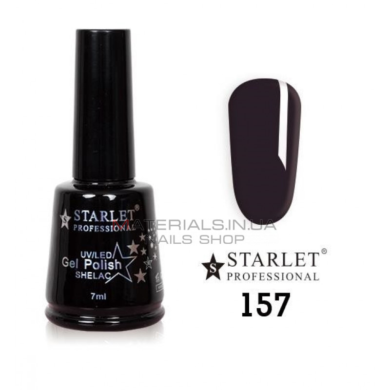 Гель-лак Starlet Professional № 157 "Чорнильна фіалка" Гель-лак Starlet Professional № 157 "Чорнильна фіалка"