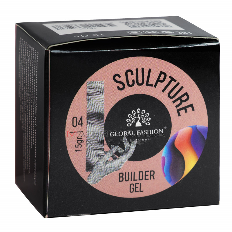 Скульптурний гель SCULPTURE BUILDER GEL 15 гр, NUDE №04 Скульптурний гель SCULPTURE BUILDER GEL 15 гр, NUDE №04