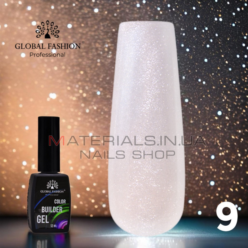 Кольоровий гель для нігтів Color Builder Gel 12 мл, 09