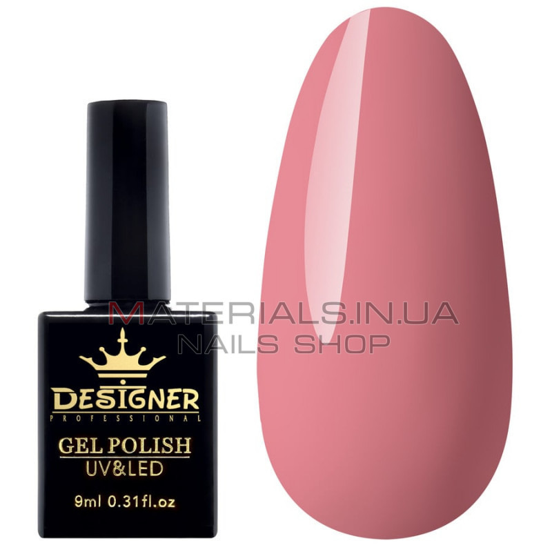 Гель-лак Designer Nude Pink - C77 "Вишукані перли"