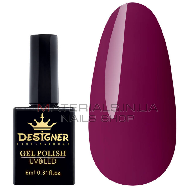 Гель-лак Designer Blueberry Pie - D113 "Вишневий"