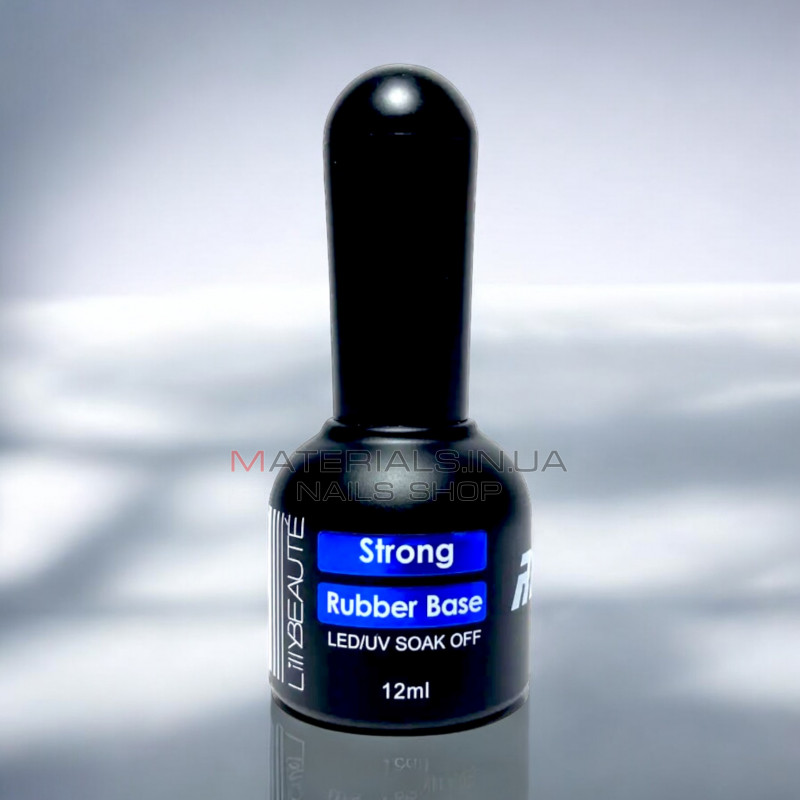 База каучукова для нігтів Lilly Beaute Strong Base, 12 мл