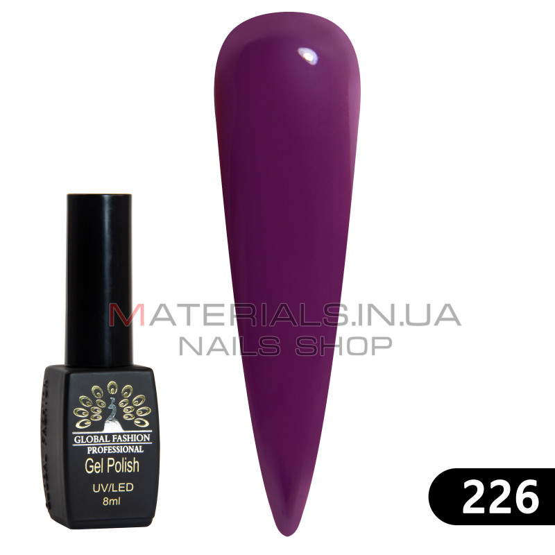 Гель лак BLACK ELITE 226, Global Fashion 8 мл