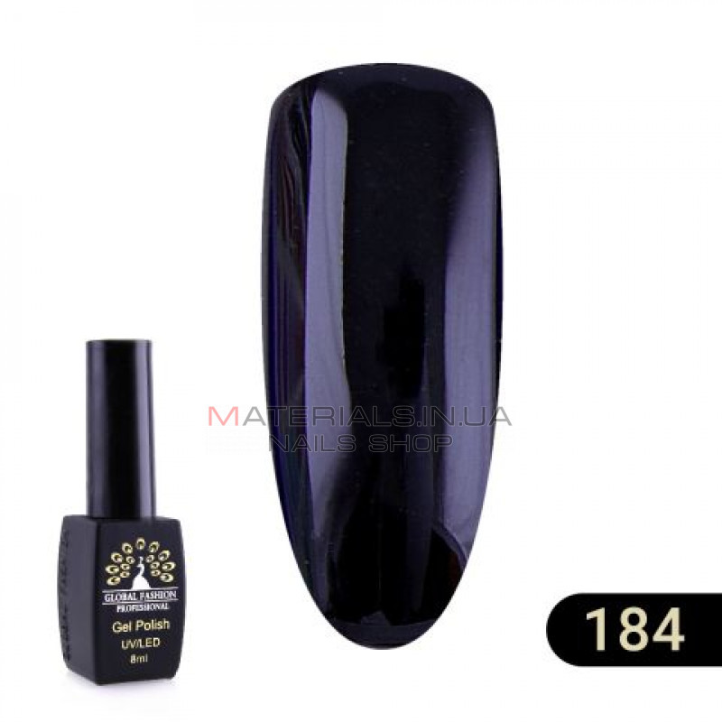 Гель лак BLACK ELITE 184, Global Fashion 8 мл
