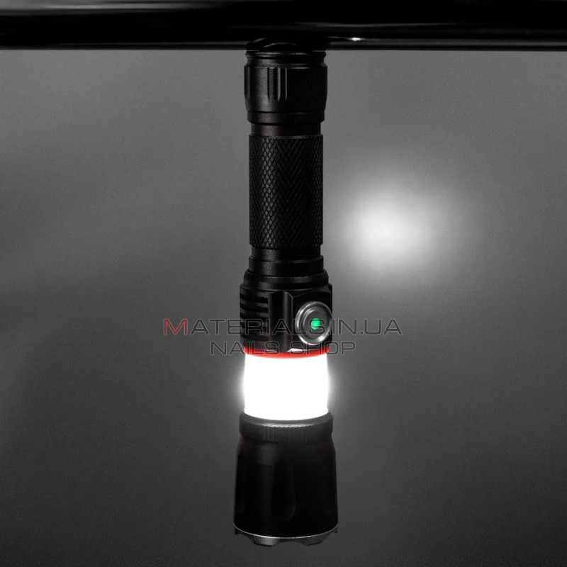 Фонарь ручной Аккумуляторный LED  Y-1809 360 ° СОВ + Магнит USB Charging