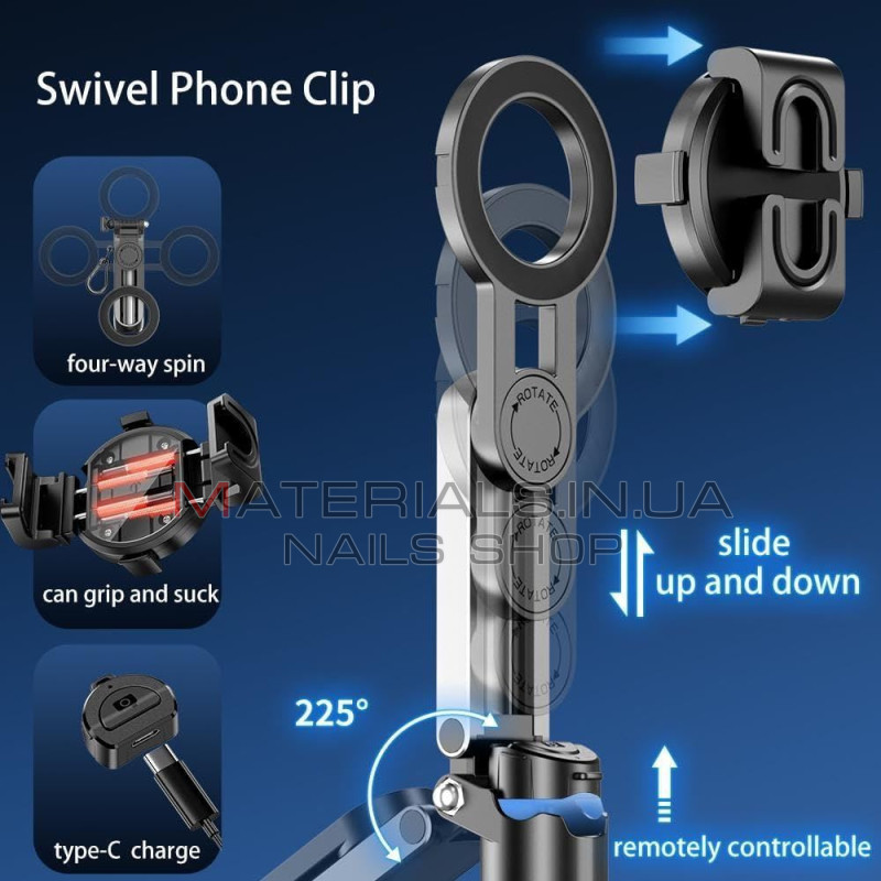 Монопод Tripod P15 mini, 0,19 м