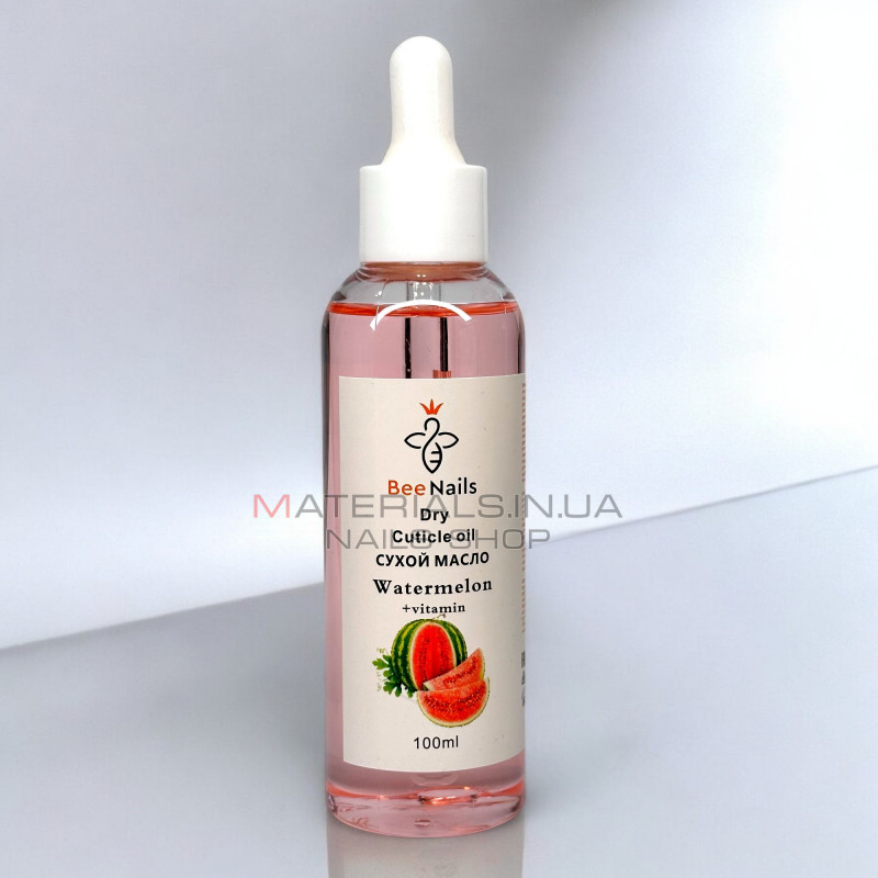 Сухе масло для кутикули BeeNails "Watermelon", 100 мл Сухе масло для кутикули BeeNails "Watermelon", 100 мл