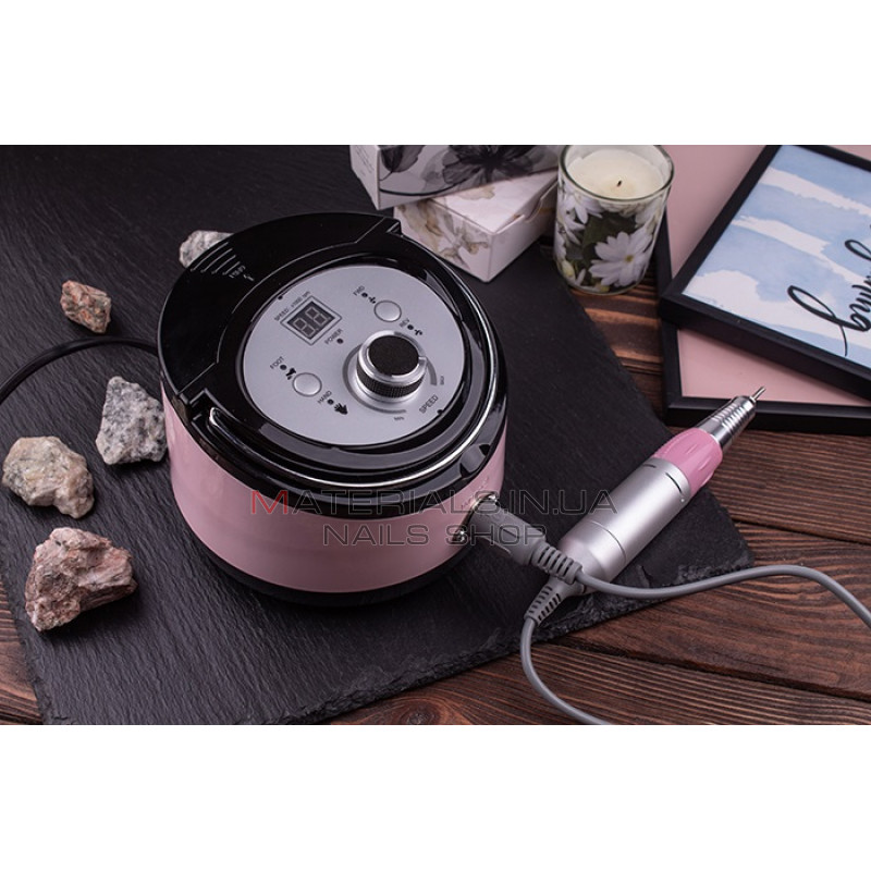 Фрезер для манікюру Nail Drill ZS-606, Рожевий Фрезер для манікюру Nail Drill ZS-606, Рожевий