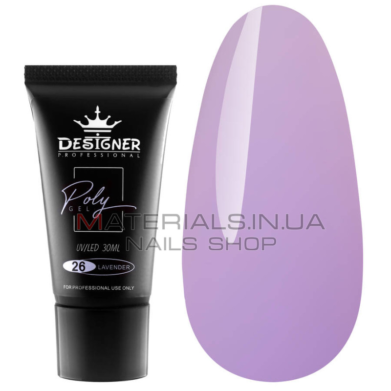 Полігель Designer Professional, 30мл. №026