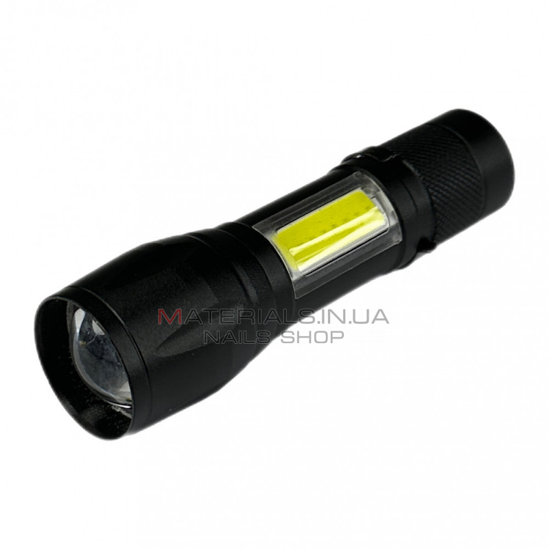 Фонарь ручной Аккумуляторный LED 512 OSL/COB металл USB Фонарь ручной Аккумуляторный LED 512 OSL/COB металл USB