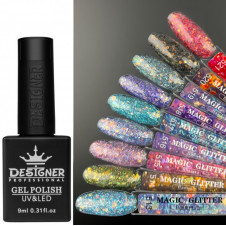 Гель лак Magic glitter