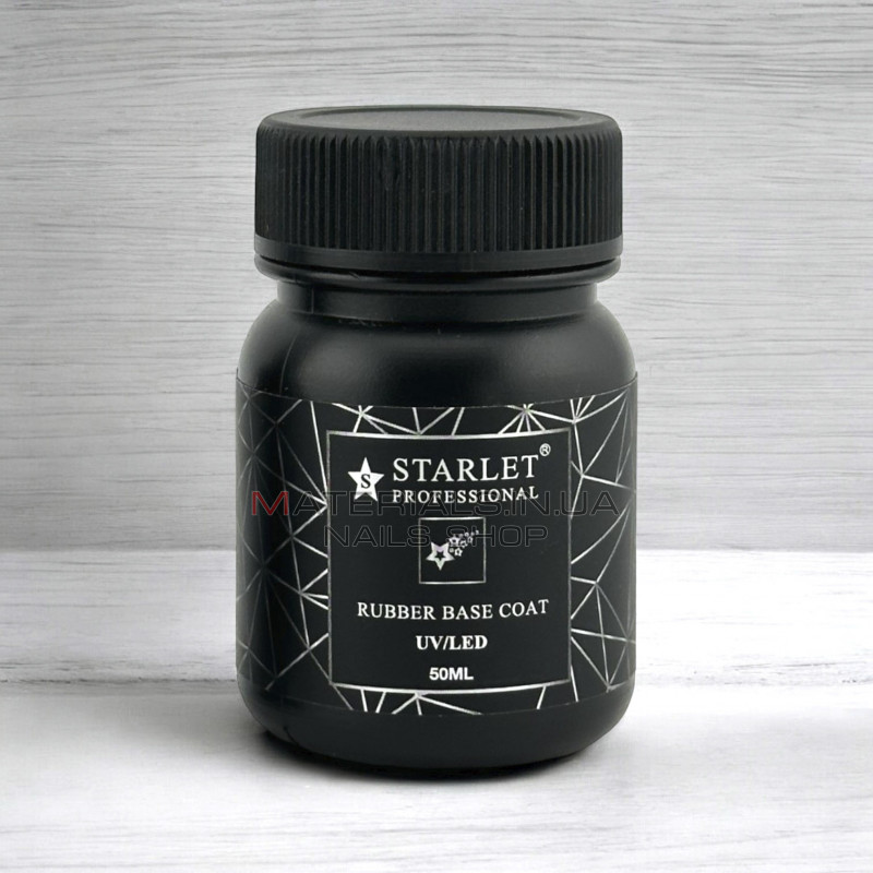 Каучуковая база для гель-лака Starlet Professional Rubber Base 50 мл Каучуковая база для гель-лака Starlet Professional Rubber Base 50 мл