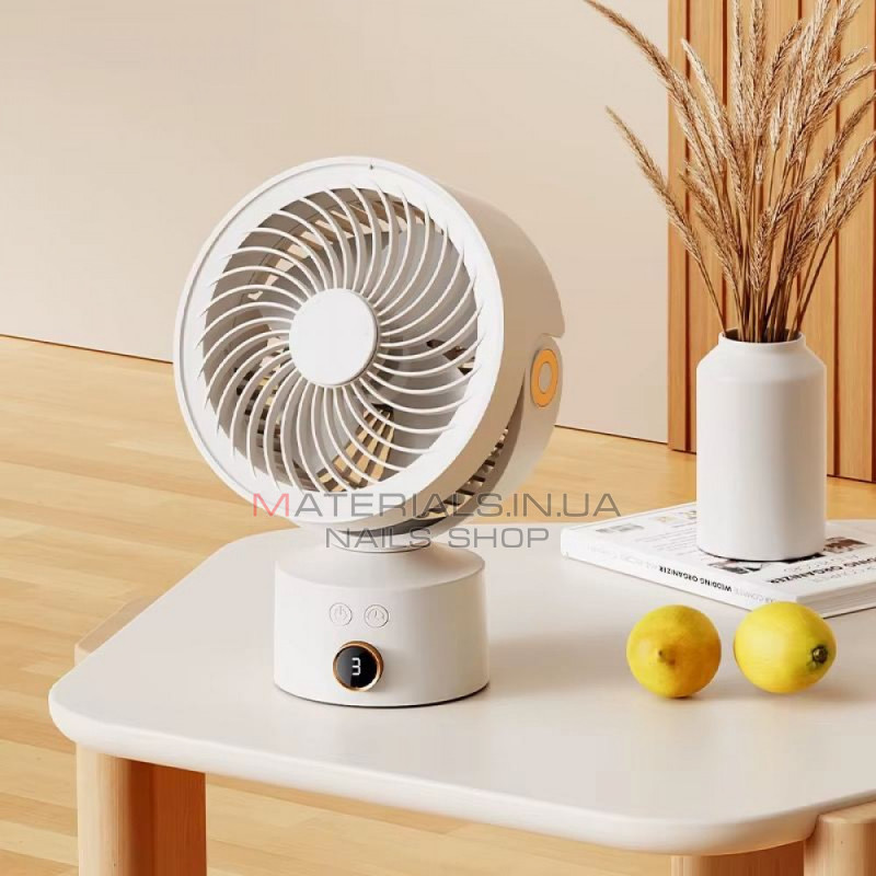 Портативный мини вентилятор WT-F70 White Портативный мини вентилятор WT-F70 White