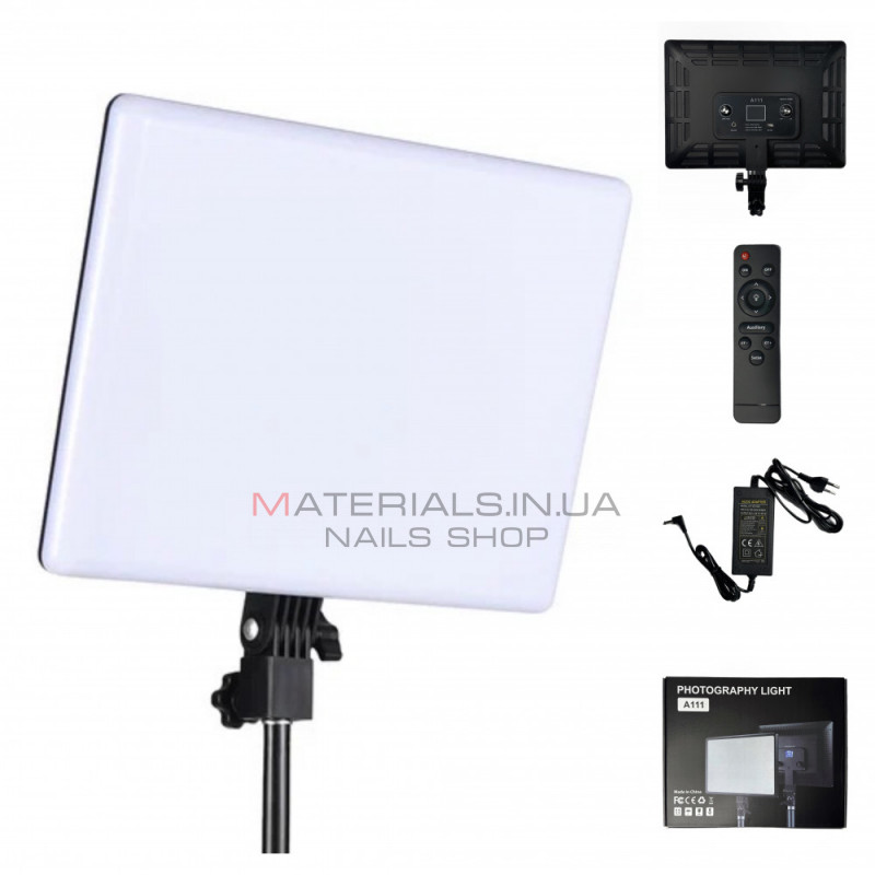 Лампа видеосвет LED A111 33x25 cm 416 Lights 3200K-5500K Лампа видеосвет LED A111 33x25 cm 416 Lights 3200K-5500K
