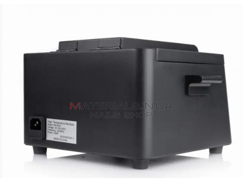 Сухожаровой шкаф SM-360C чёрный 300Вт с дисплеем сухожар для стерилизации инструментов
