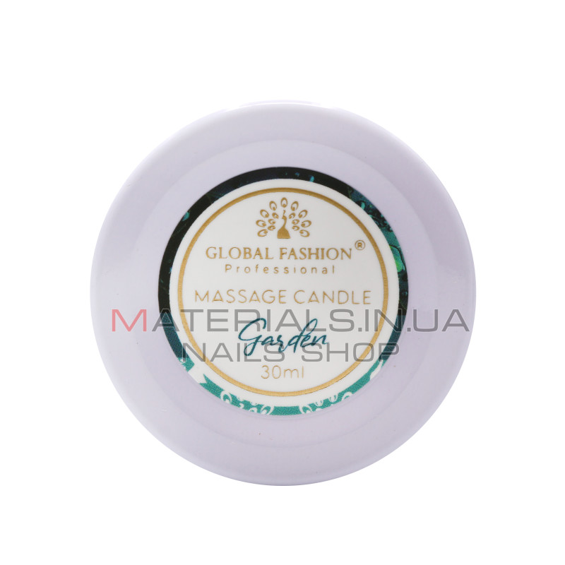 Масажна свічка Global Fashion, 30 ml, Garden
