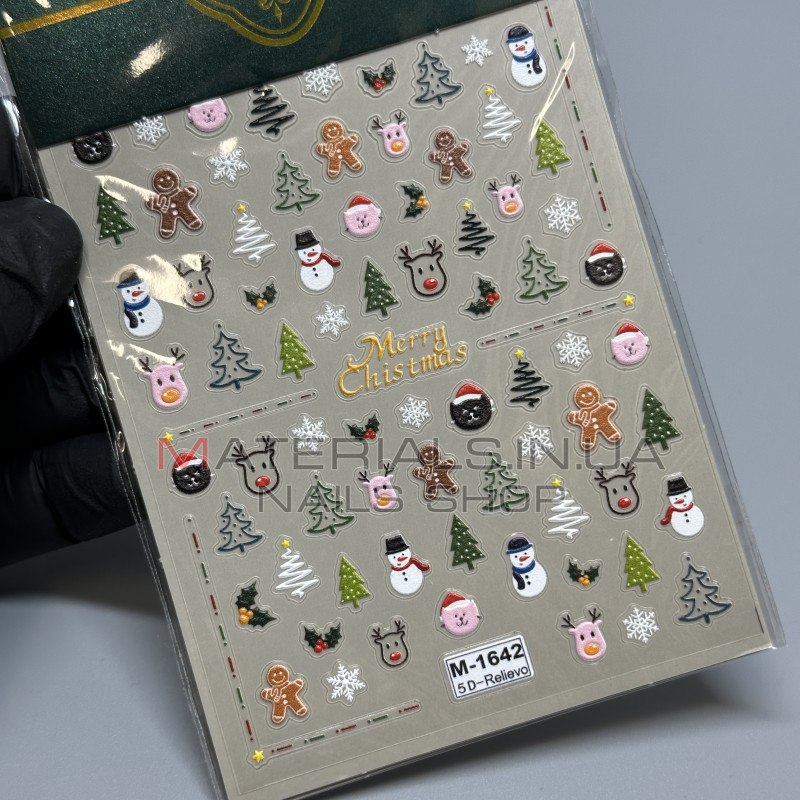 Наклейки Nail Sticker M-1642