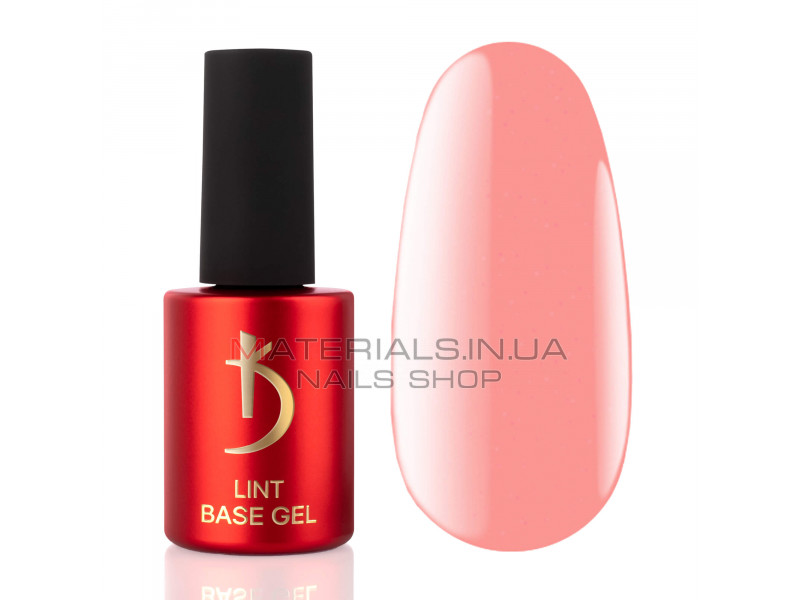 Lint base gel "Peach", 7 мл