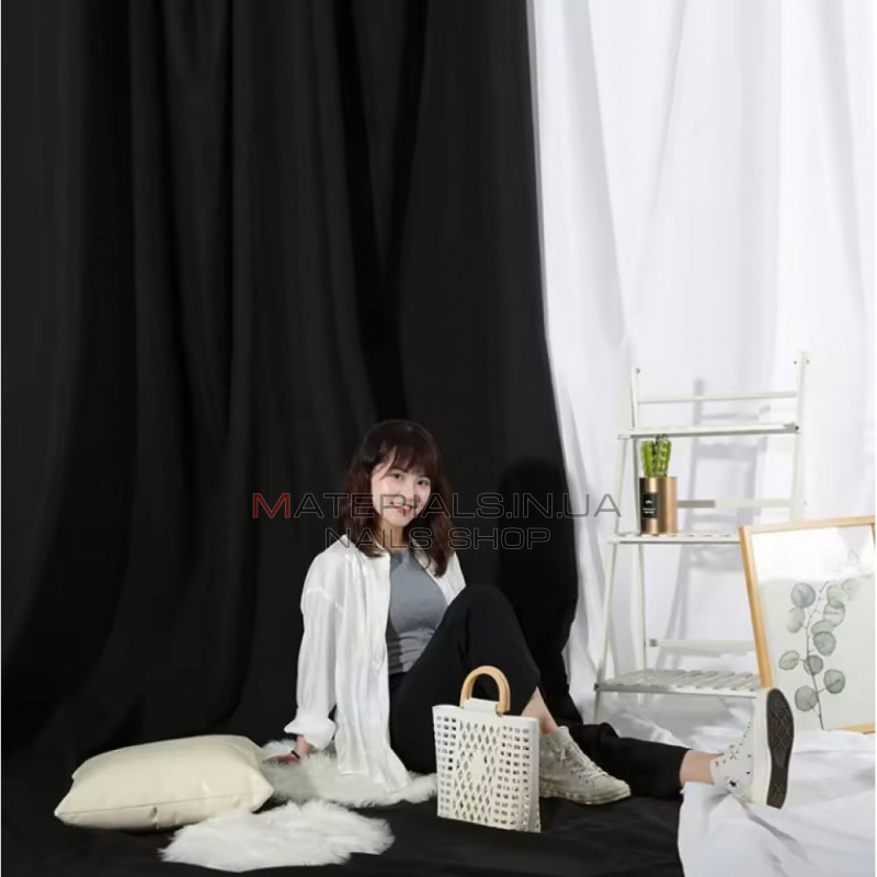 Ткань для Фотофона 2m*3m background fabric — White Ткань для Фотофона 2m*3m background fabric — White