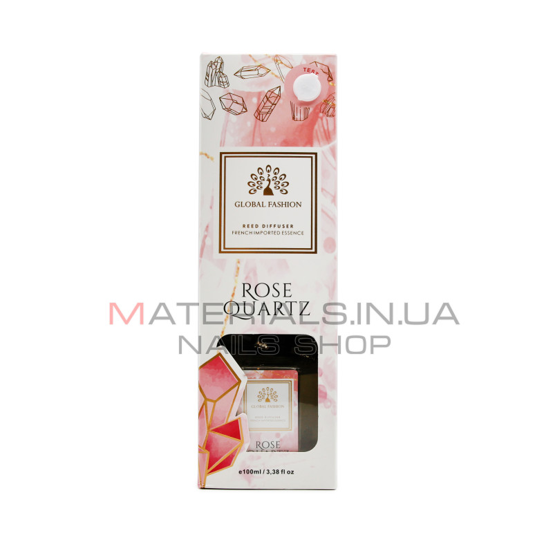 Ароматический диффузор Global Fashion, 100 ml, Rose quartz