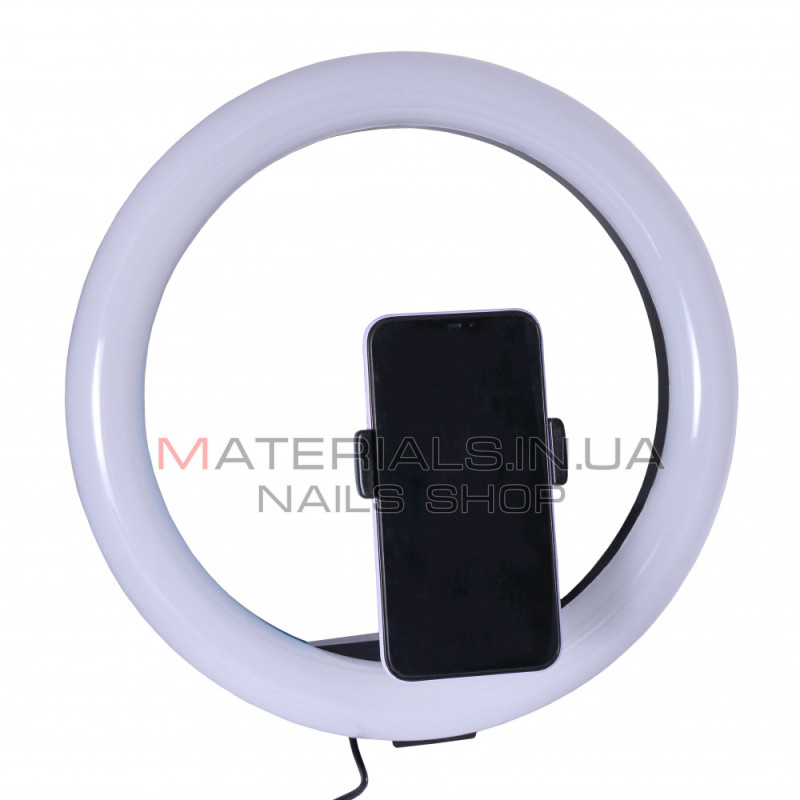 Кільцева LED-лампа MJ-36, Orig RGB, 36 см, 14″, 92 світлодіодів, 39 RGB, пульт ДК, 3 Holders