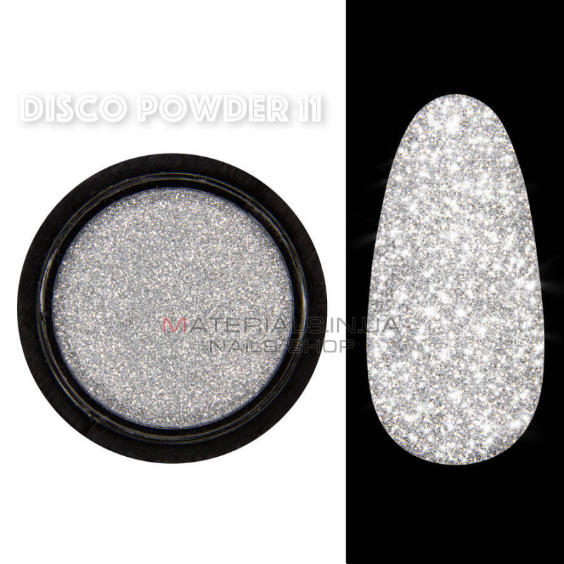 Disco powder Світловідбивне втирання Designer Professional №11