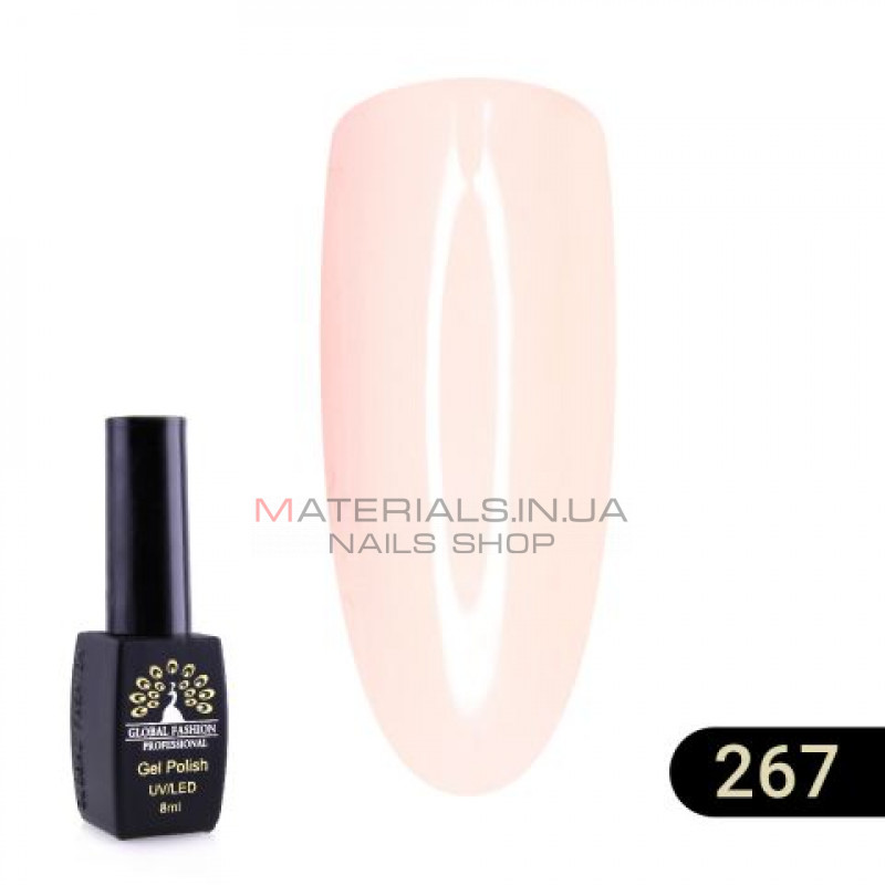 Гель лак BLACK ELITE 267, Global Fashion 8 мл Гель лак BLACK ELITE 267, Global Fashion 8 мл