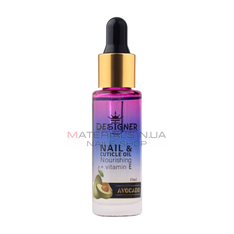 Масло для кутикулы 10 мл. (Авокадо №11) - Nail&Cuticle oil от Дизайнер Масло для кутикулы 10 мл. (Авокадо №11) - Nail&Cuticle oil от Дизайнер