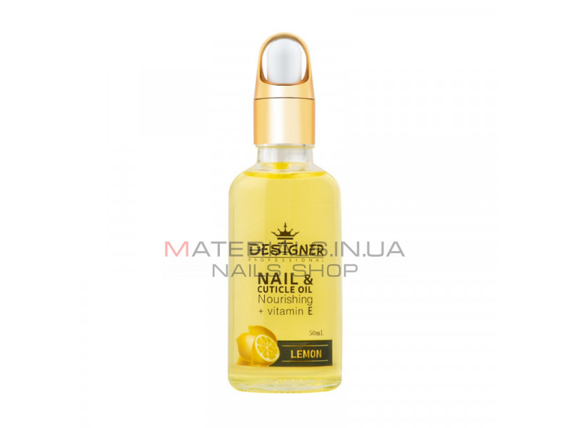Масло для кутикулы 50 мл. (Лимон №6) - Nail&Cuticle oil от Дизайнер