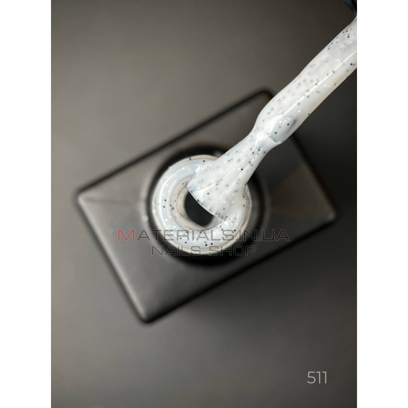 Гель лак Dragon fruit 511 Дизайнер (9мл.) - с черно-белыми точками Гель лак Dragon fruit 511 Дизайнер (9мл.) - с черно-белыми точками