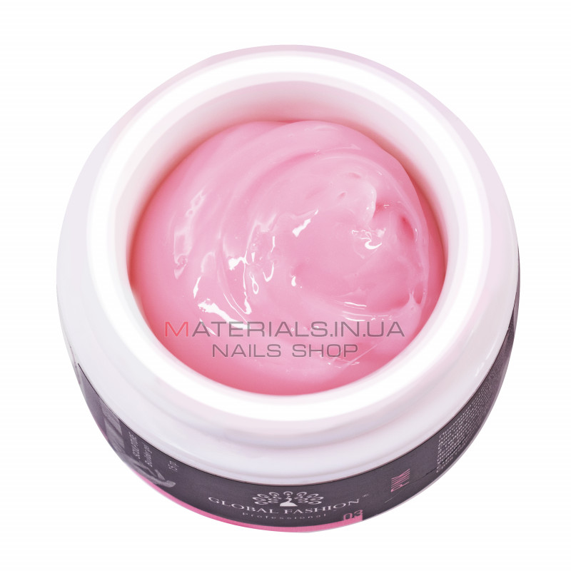 Скульптурний гель SCULPTURE BUILDER GEL 15 гр, PINK №03 Скульптурний гель SCULPTURE BUILDER GEL 15 гр, PINK №03