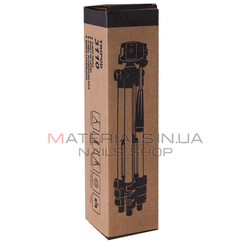 Штатив Tripod 3110, багатофункціональний, 1,02 м